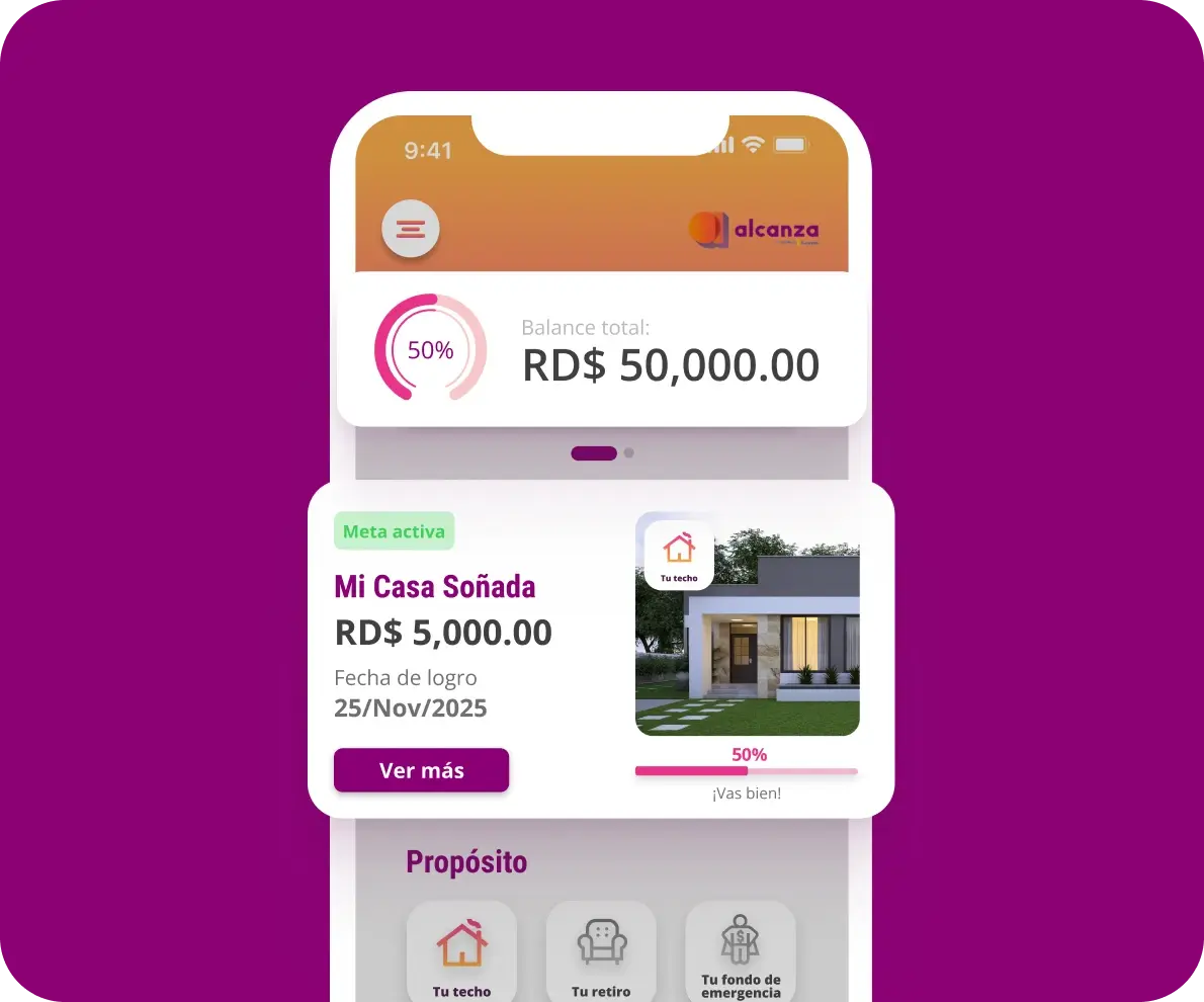 Alcanza app screenshot 2